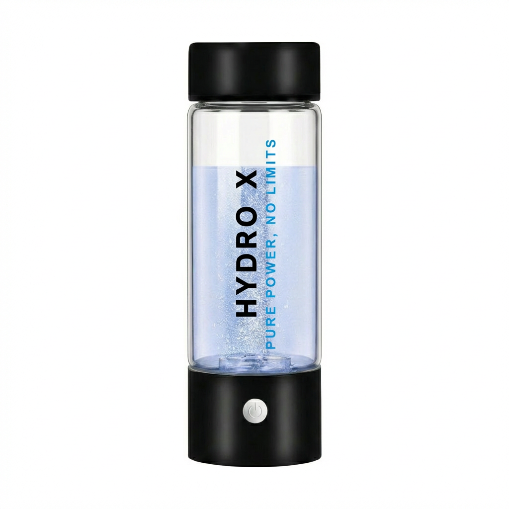 Hydrogen Water Fles – Zwart